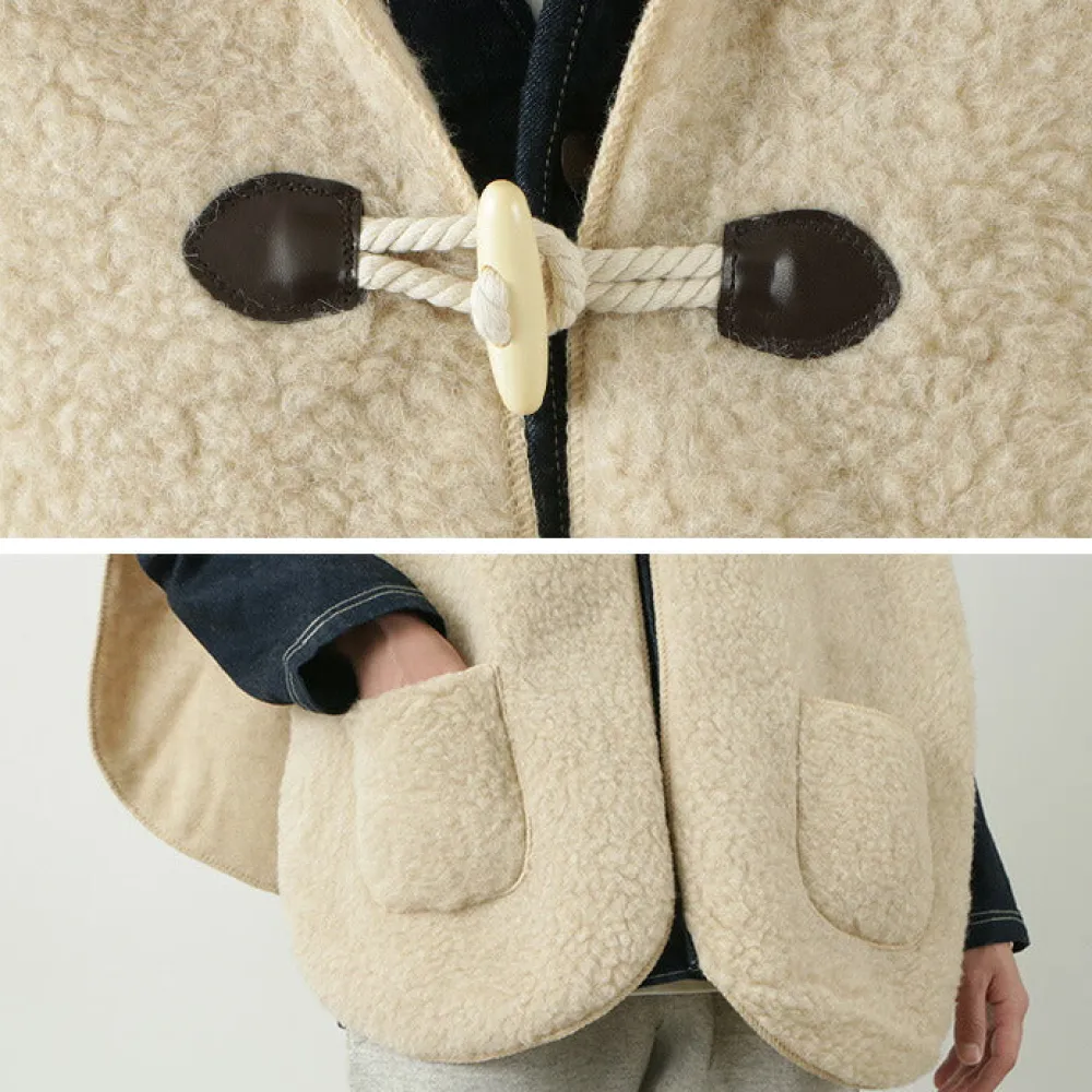 COLDBREAKER Jackets^/ Boa Wool Poncho