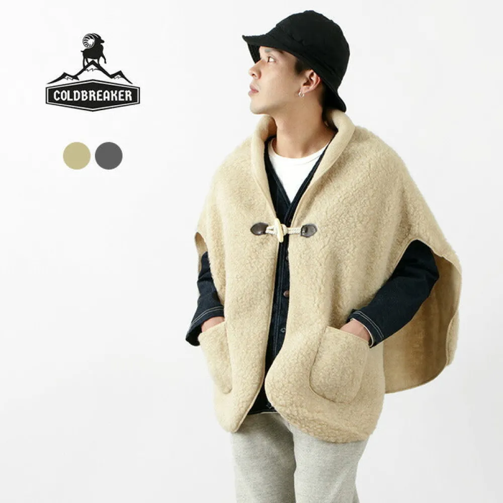 COLDBREAKER Jackets^/ Boa Wool Poncho
