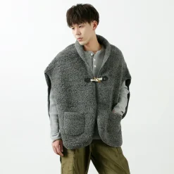 COLDBREAKER Jackets^/ Boa Wool Poncho