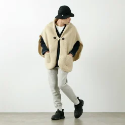 COLDBREAKER Jackets^/ Boa Wool Poncho