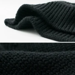 COOHEM Knits^/ Nordic Knit Pullover black