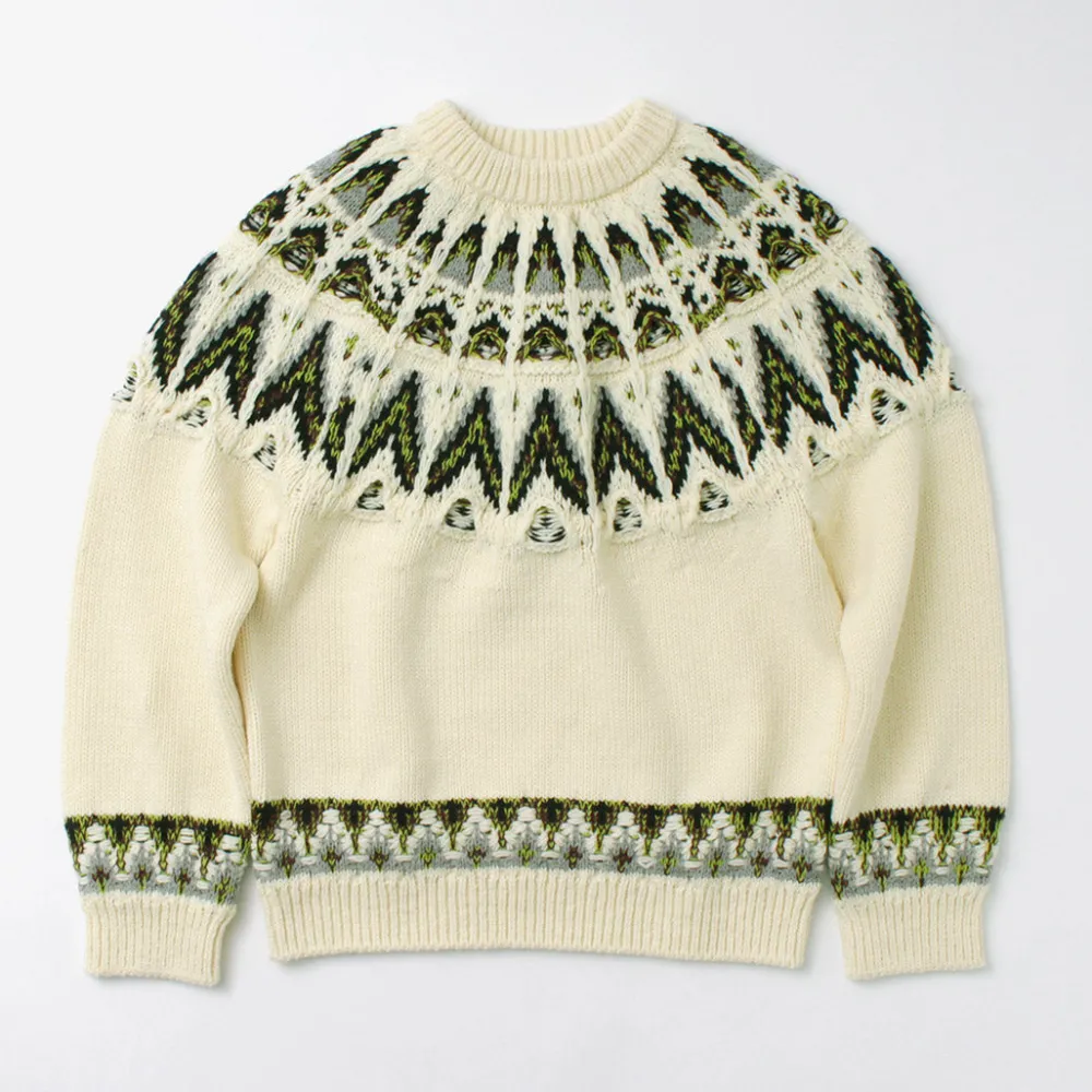 COOHEM Knits^/ Nordic Knit Pullover