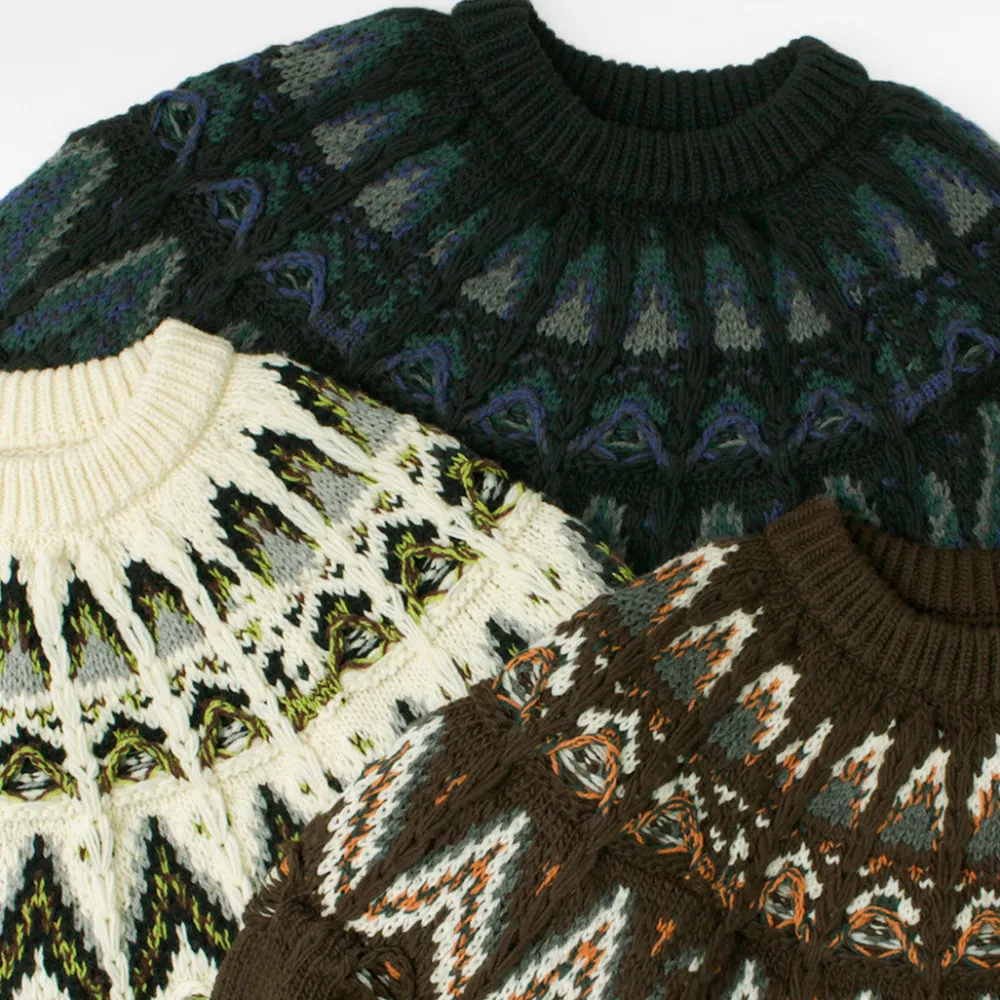 COOHEM Knits^/ Nordic Knit Pullover