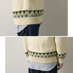 COOHEM Knits^/ Nordic Knit Pullover
