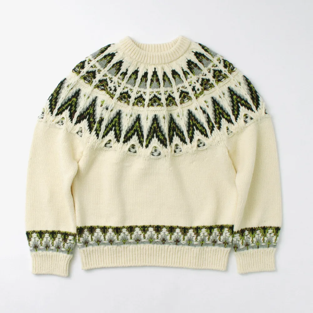 COOHEM Knits^/ Nordic Knit Pullover