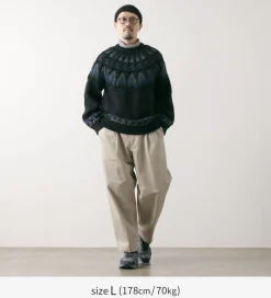 COOHEM Knits^/ Nordic Knit Pullover