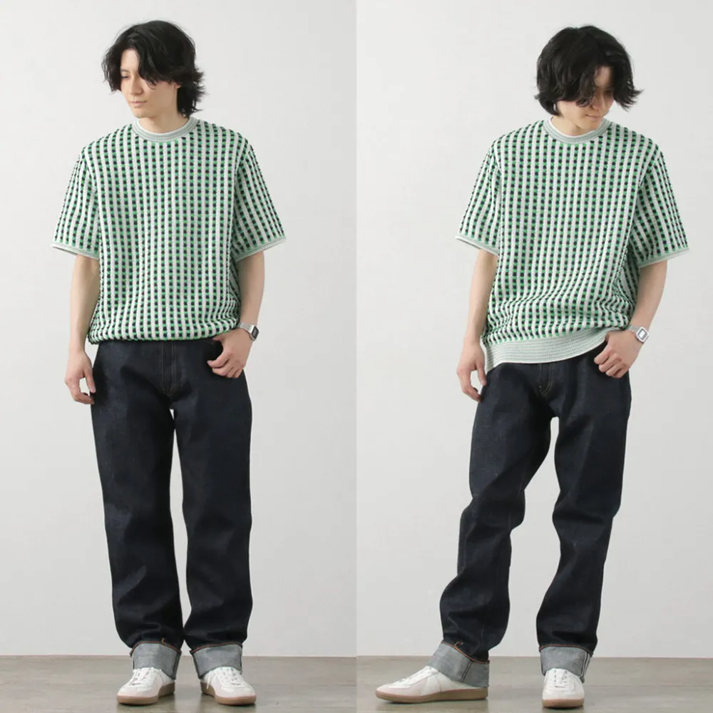COOHEM Knits^/ Retro Wave Knit Pullover