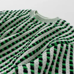 COOHEM Knits^/ Retro Wave Knit Pullover