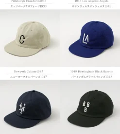 COOPERSTOWN BALL CAP Hats^/ Cotton Hard Visor Cap