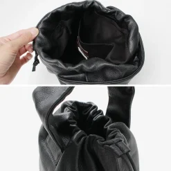 CREED Tote Bags^/ Drawstring Tote Cowhide Leather
