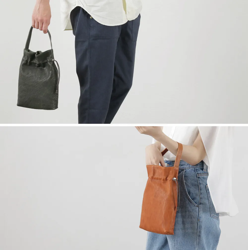 CREED Tote Bags^/ Drawstring Tote Horse Leather