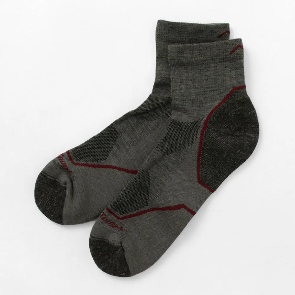 DARN TOUGH Socks^/ Light Hiker 1/4 Sock Lightweight Cushion