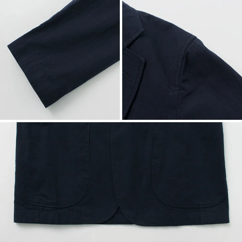 D.C.WHITE Jackets^/ Cotton Linen Summer Blazer navy