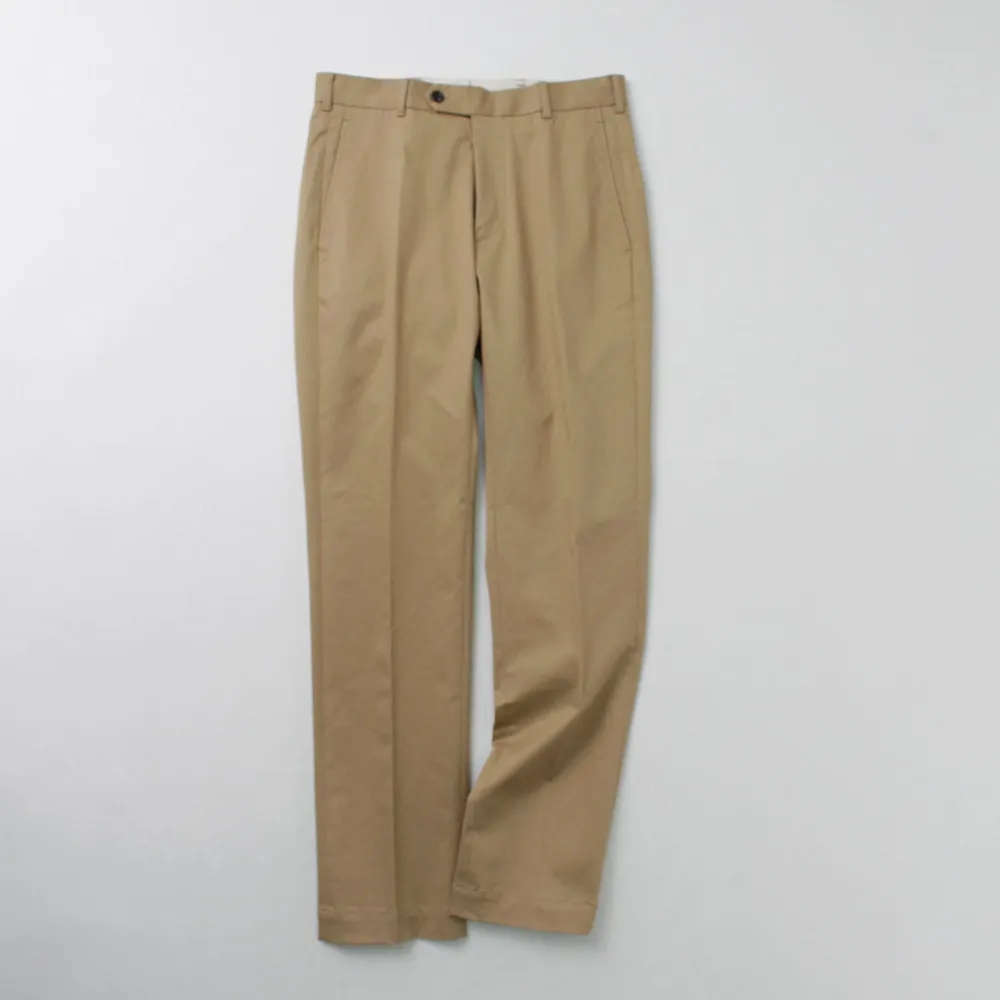 D.C.WHITE Work Pants & Chinos^/ High-density Chino Stretch Slim Tapered Pants