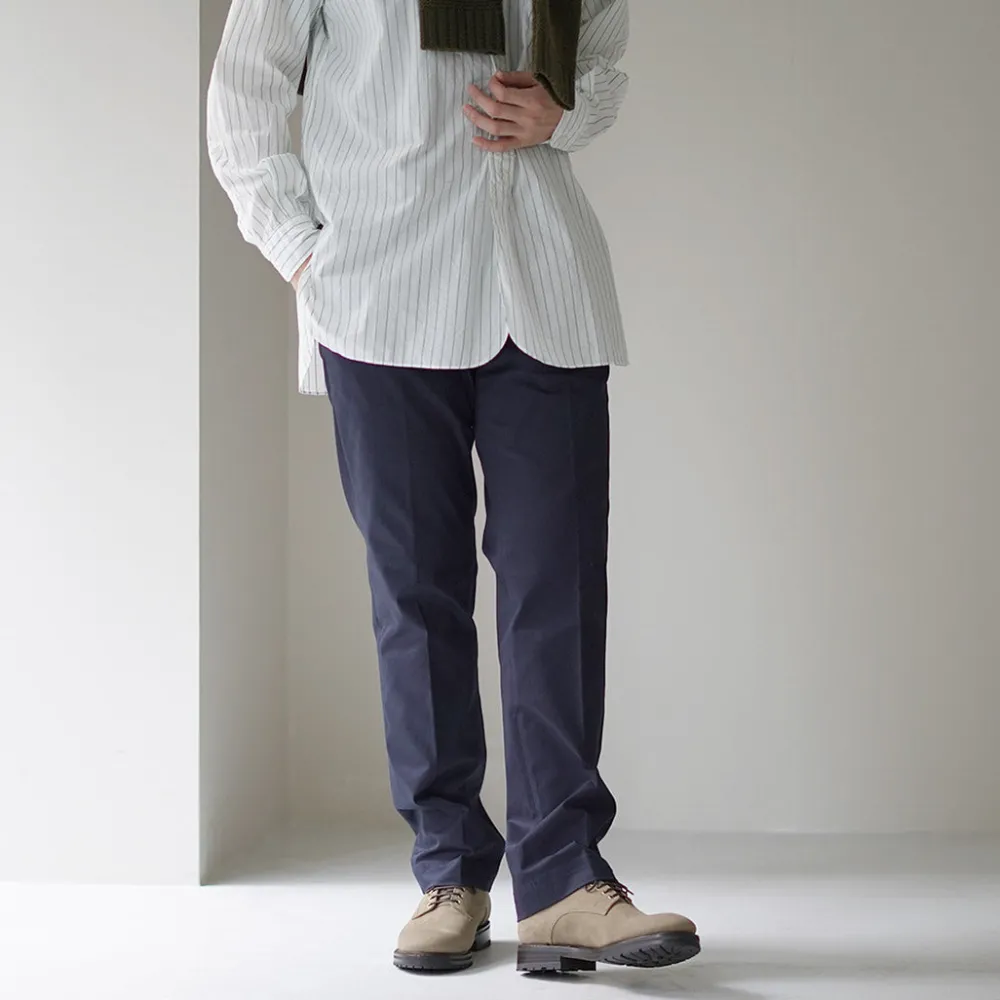 D.C.WHITE Work Pants & Chinos^/ High-density Chino Stretch Slim Tapered Pants