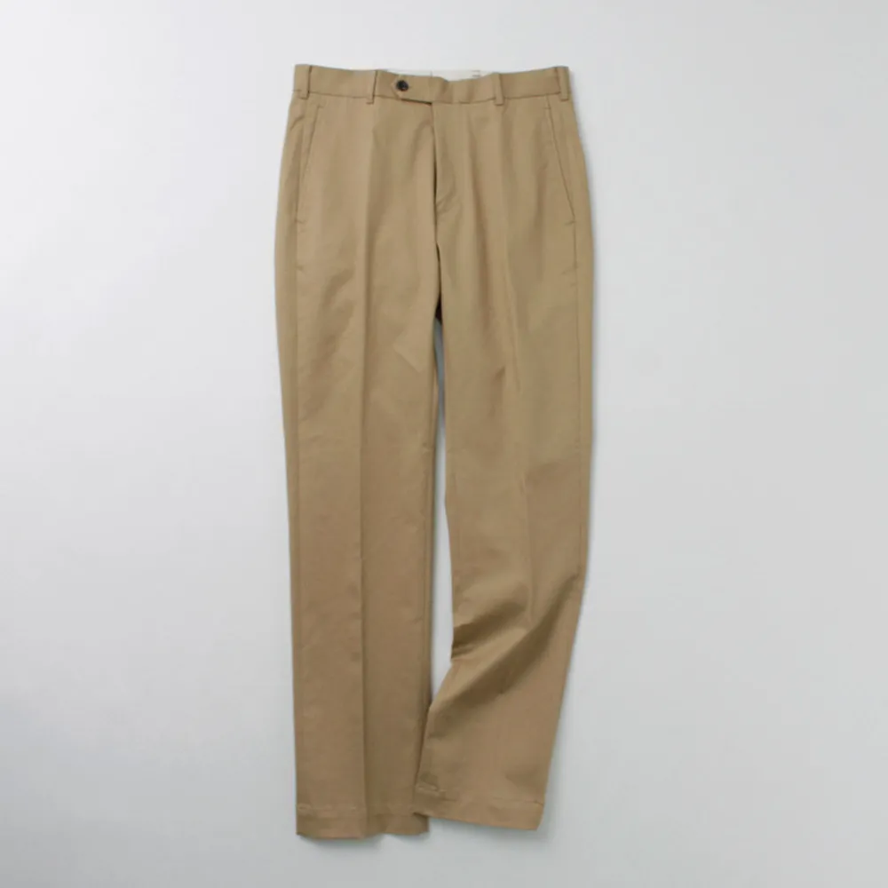 D.C.WHITE Work Pants & Chinos^/ High-density Chino Stretch Slim Tapered Pants