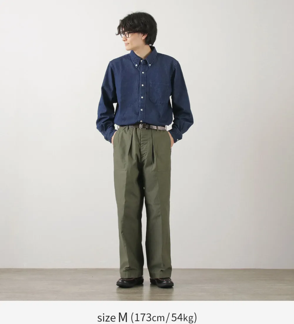 D.C.WHITE Shirts^/ Ivy Button Down Shirt