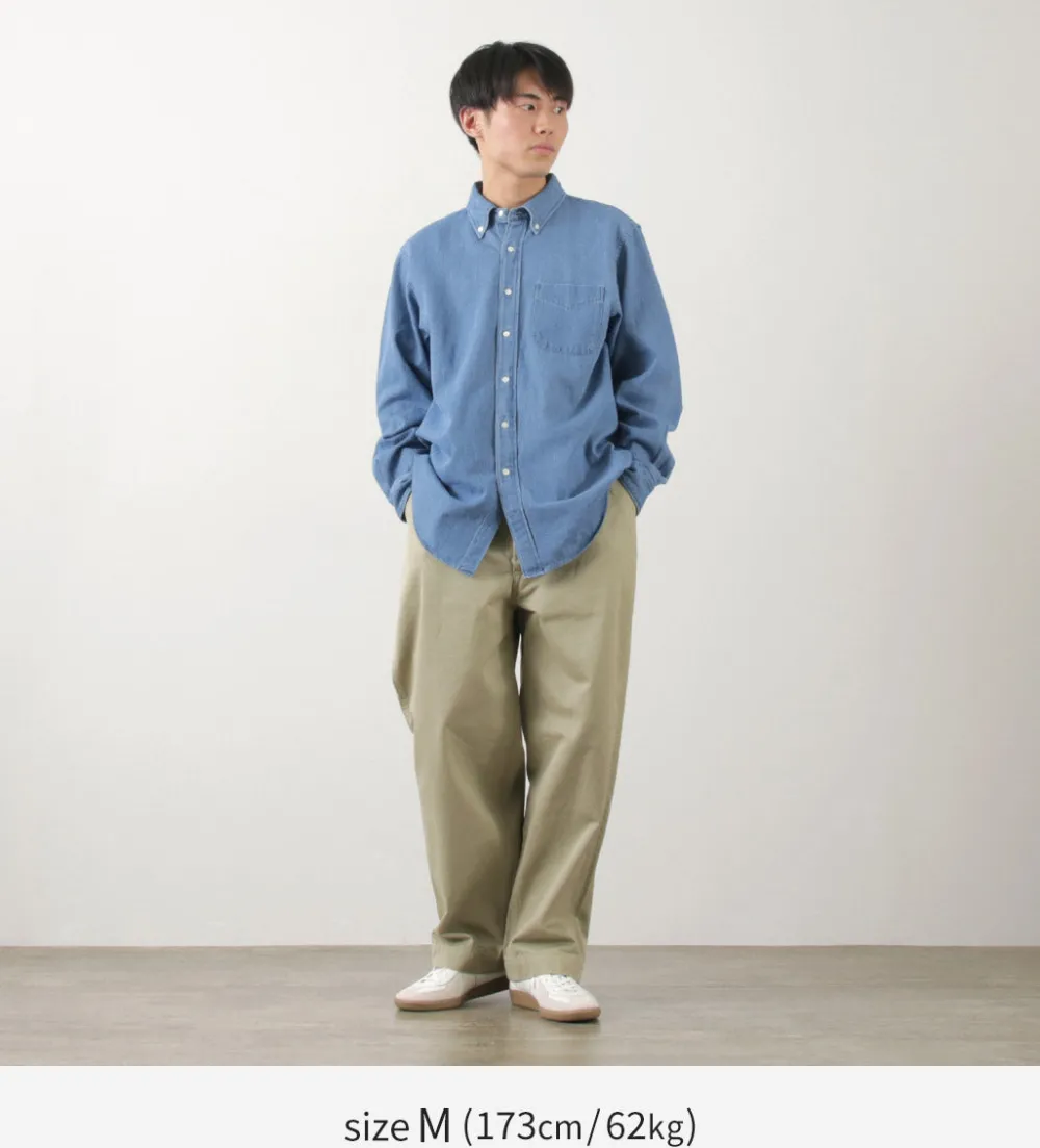 D.C.WHITE Shirts^/ Ivy Button Down Shirt
