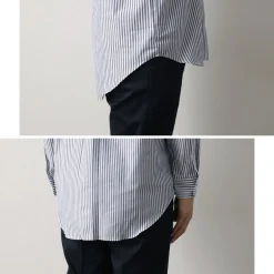 D.C.WHITE Shirts^/ Ivy Stripe Button Down Shirt