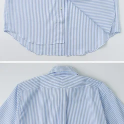 D.C.WHITE Shirts^/ Ivy Stripe Button Down Shirt