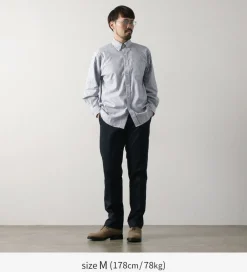 D.C.WHITE Shirts^/ Ivy Stripe Button Down Shirt