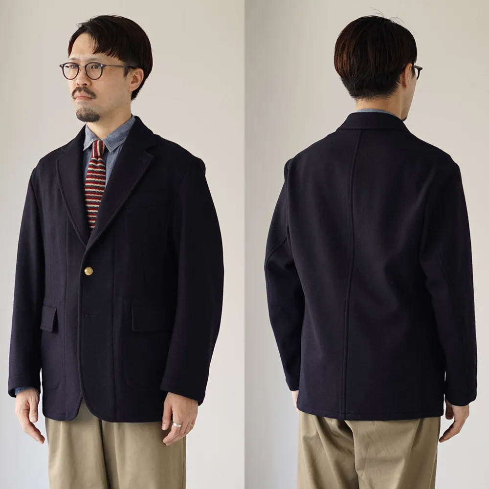 D.C.WHITE Jackets^/ sports blazer navy