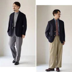 D.C.WHITE Jackets^/ sports blazer navy