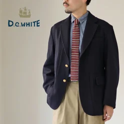 D.C.WHITE Jackets^/ sports blazer navy