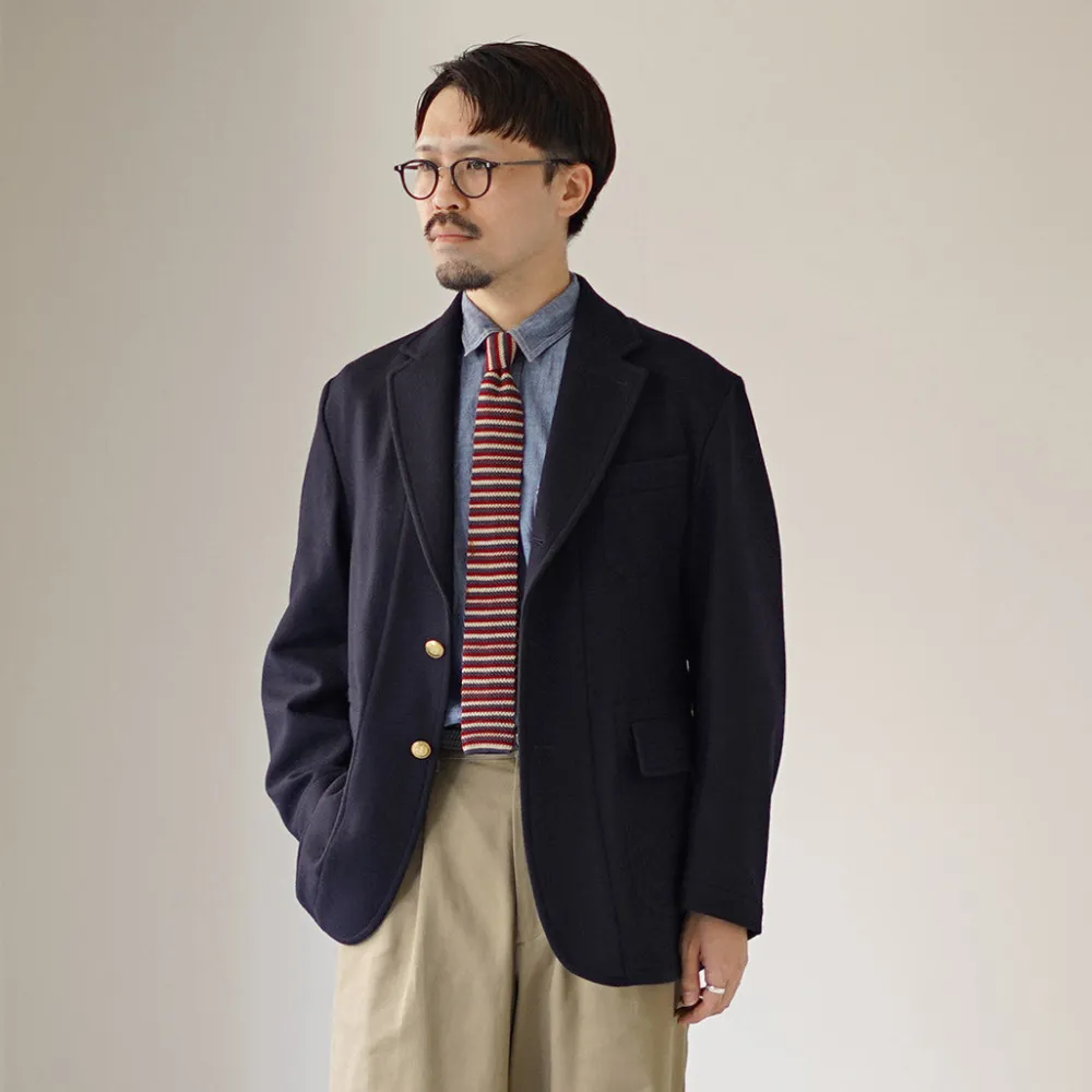 D.C.WHITE Jackets^/ sports blazer navy