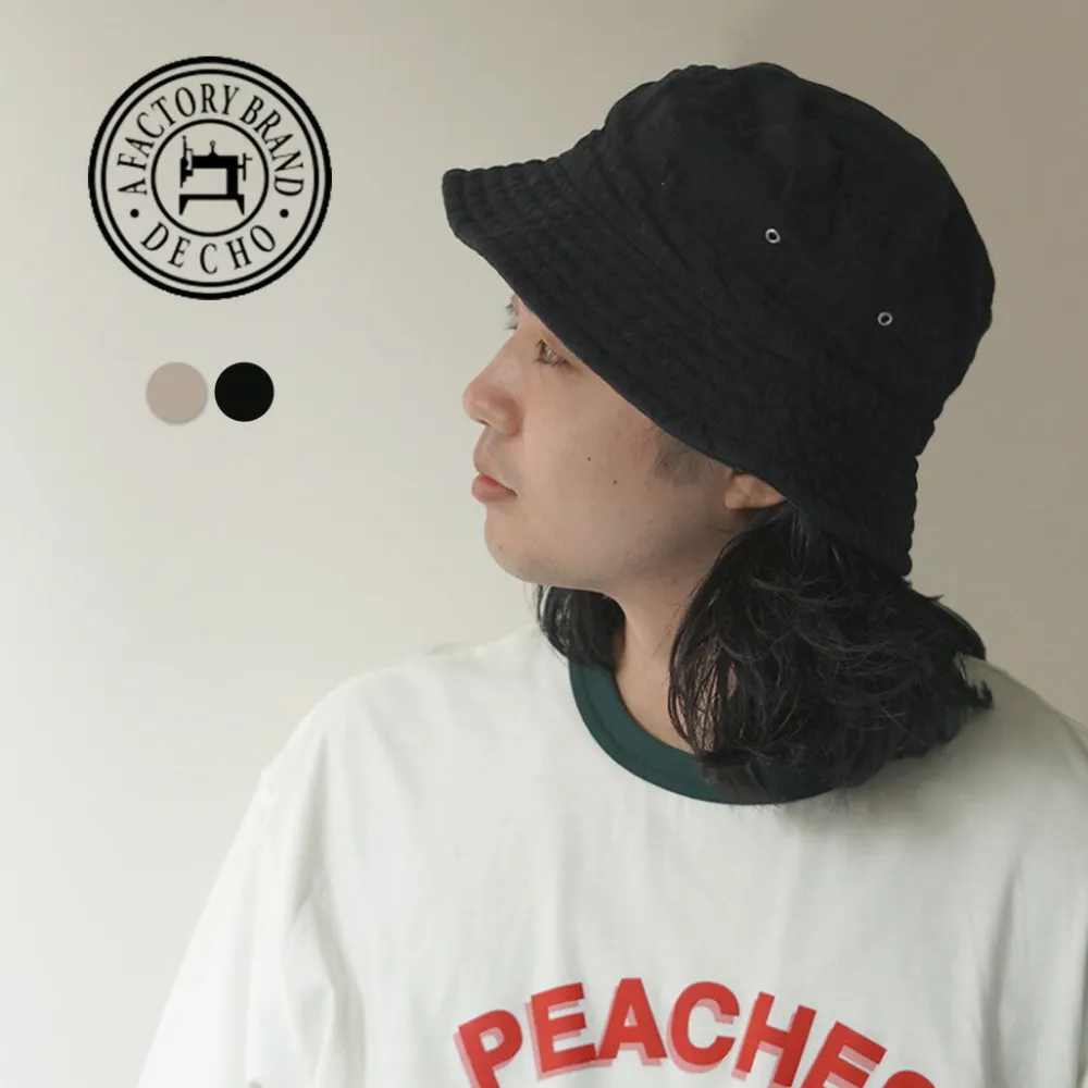 DECHO Hats^/ Linen Bucket Hat