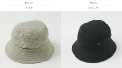 DECHO Hats^/ Linen Bucket Hat