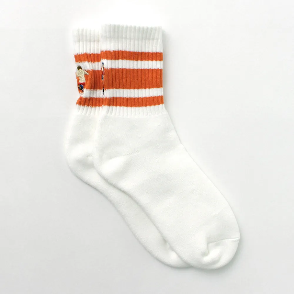 DECKA QUALITY SOCKS Socks^/ Embroidered Skater Socks