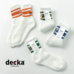 DECKA QUALITY SOCKS Socks^/ Embroidered Skater Socks