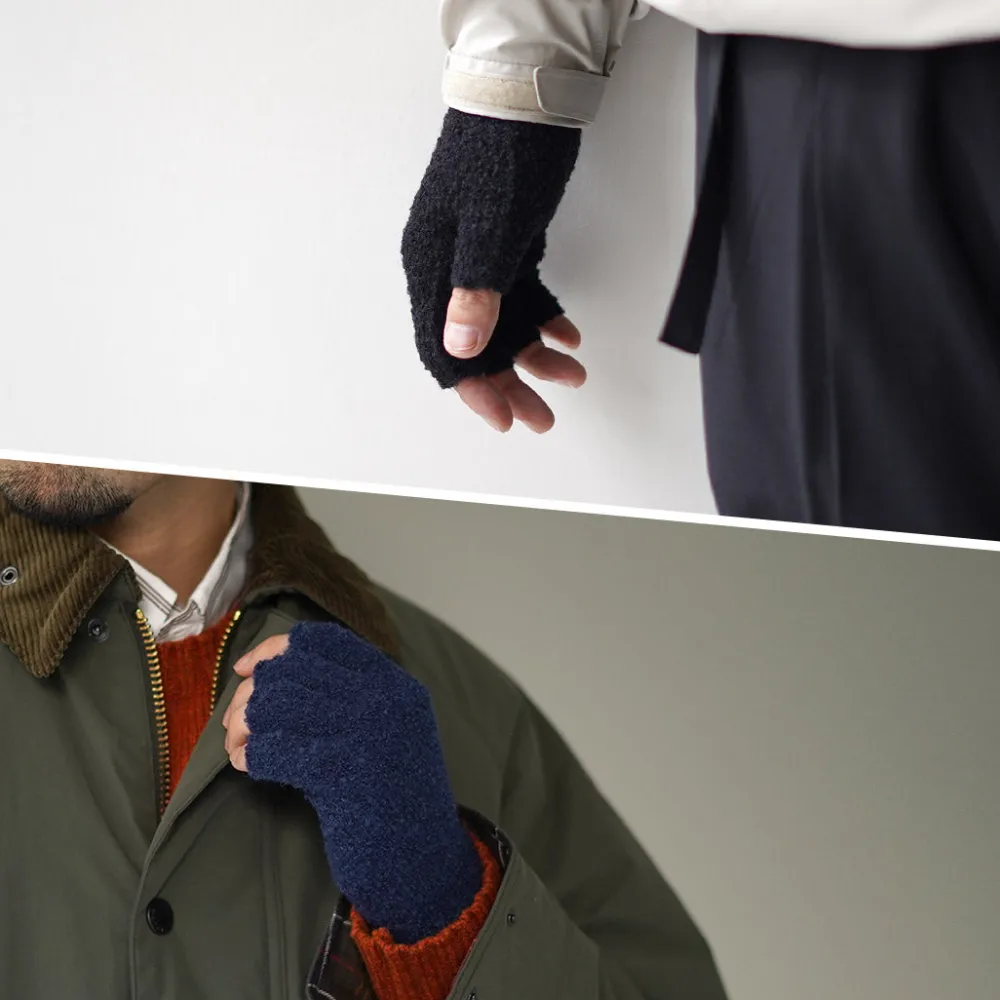 DECKA QUALITY SOCKS Gloves^/ Fingerless Glove Alpaca