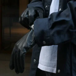 DENTS Gloves^/ Fleming / Perforated leather gloves