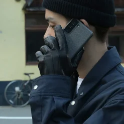 DENTS Gloves^/ Fleming / Perforated leather gloves