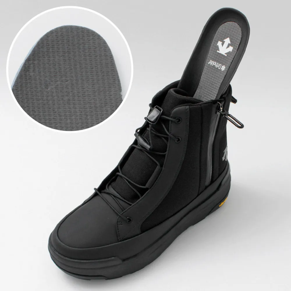DESCENTE Sneakers^/ High Cut Side Zip Lace Up Boots