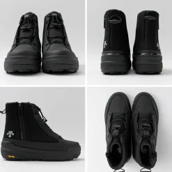 DESCENTE Sneakers^/ High Cut Side Zip Lace Up Boots