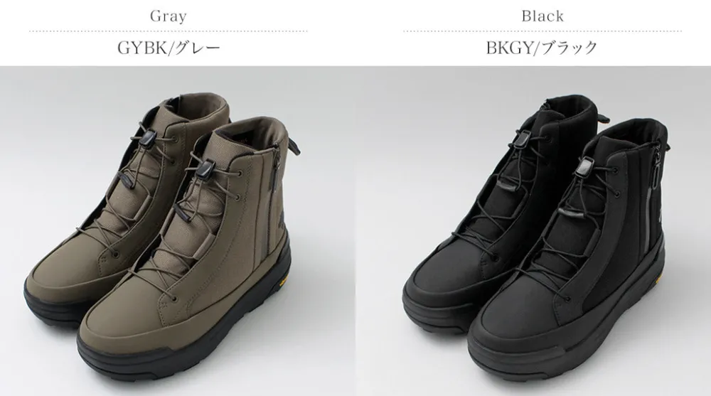 DESCENTE Sneakers^/ High Cut Side Zip Lace Up Boots