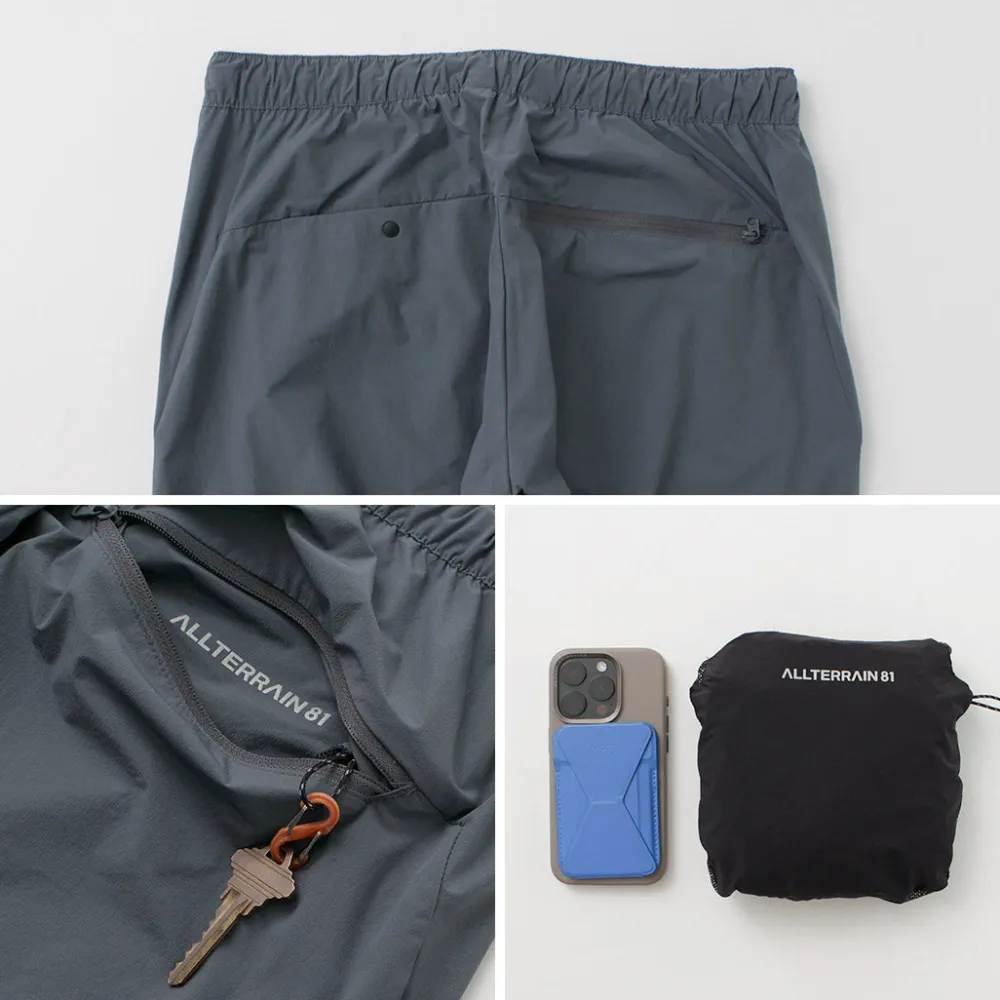 DESCENTE ALLTERRAIN81 Trousers^/ Pocketable Light Trek Pants