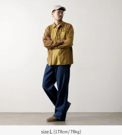 DIP/DZT Shirts^DIP/DZT / Checked combination shirt yellow