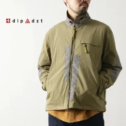 DIP/DZT Jackets^DIP/DZT / Combi stand collar blouson khaki