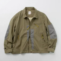 DIP/DZT Jackets^DIP/DZT / Combi stand collar blouson khaki