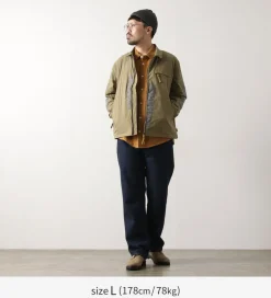 DIP/DZT Jackets^DIP/DZT / Combi stand collar blouson khaki