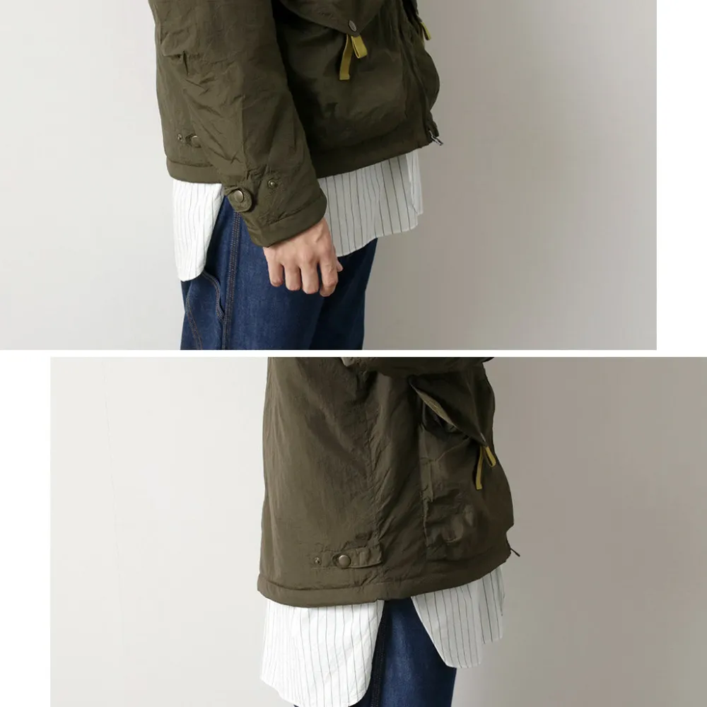 DIP/DZT Jackets^DIP/DZT / No-collar blouson olive