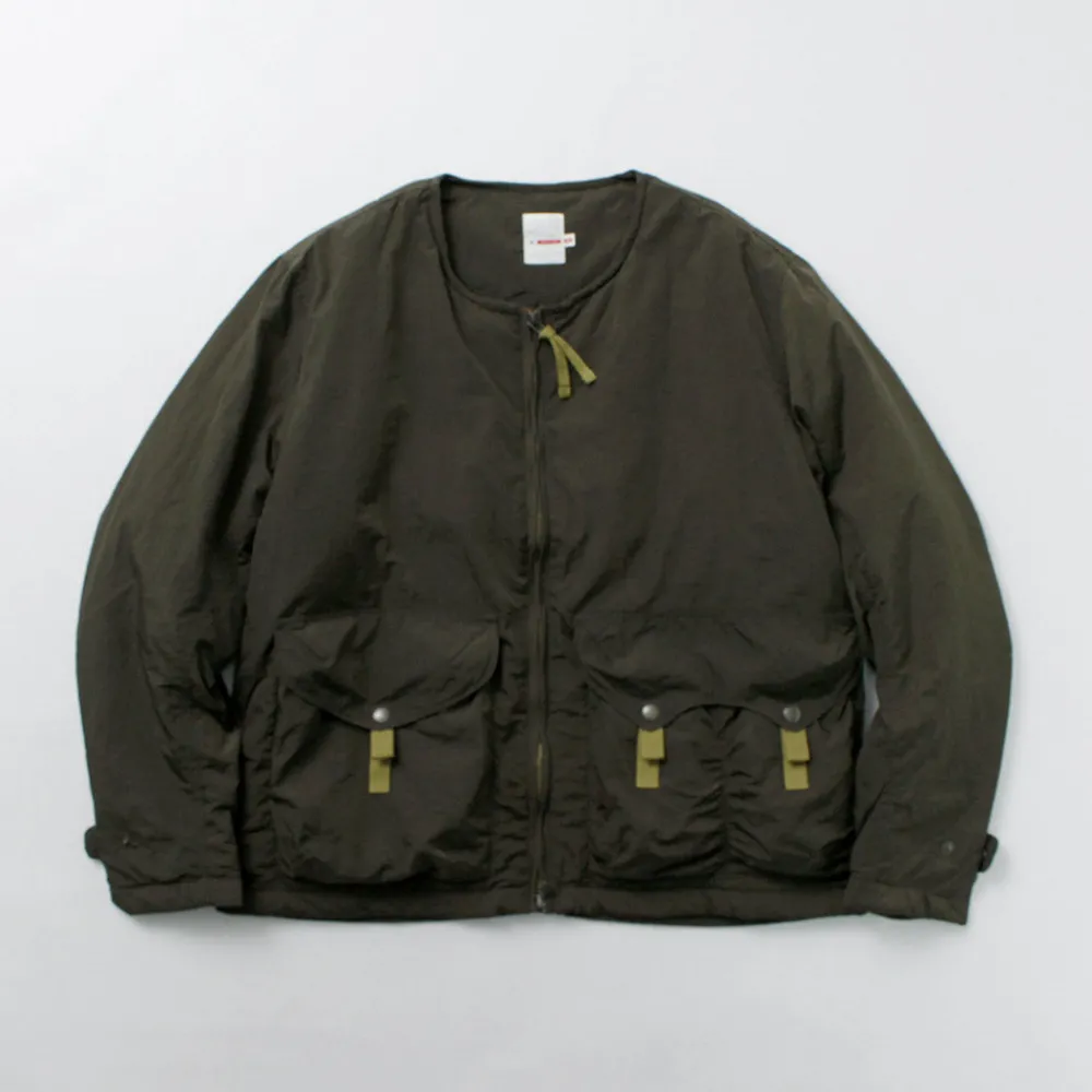 DIP/DZT Jackets^DIP/DZT / No-collar blouson olive