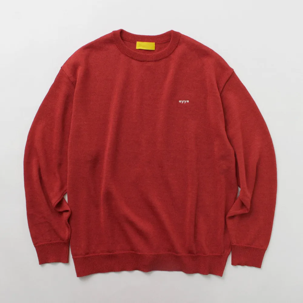 EYYA Knits^/ Linen Crew Neck Summer Knit