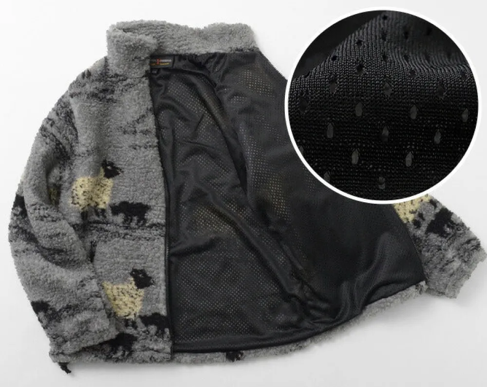 FARFIELD ORIGINAL Jackets^/ Jacquard Woven Boa Fell Jacket