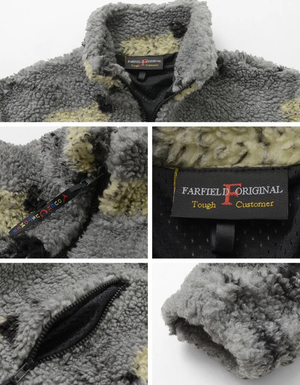 FARFIELD ORIGINAL Jackets^/ Jacquard Woven Boa Fell Jacket