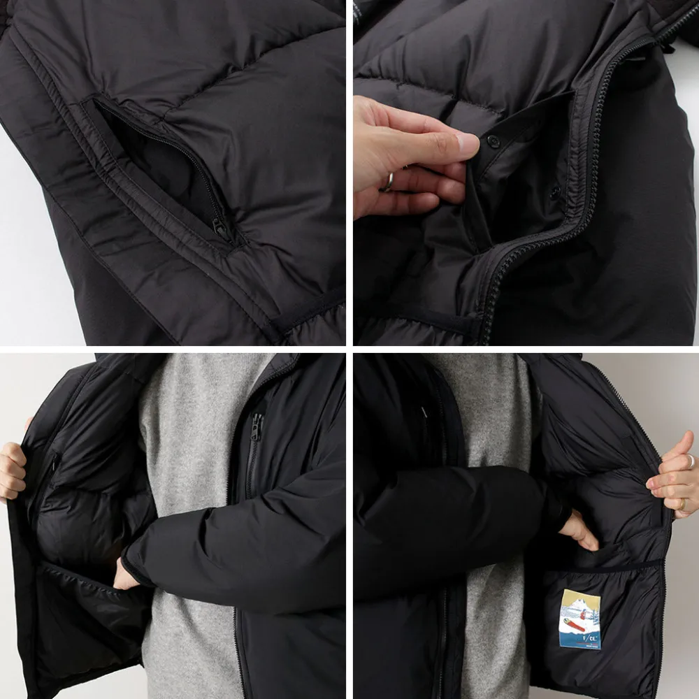 F/CE. Down Wear^F/CE. / Detachable Hoodie Bomb Jacket black